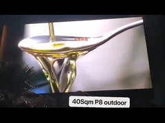 El vídeo al aire libre impermeable de IP65 P4/P5/P8/P10 LED empareda la pantalla LED adaptable de 320*160m m