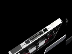 480×480×44mm Cabinet LED de aluminio de fundición por inyección en interiores