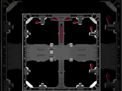 500×500×68mm tanto en interiores como en exteriores