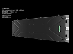 En el interior 1000*250*45.5 mm gabinete gris de aluminio