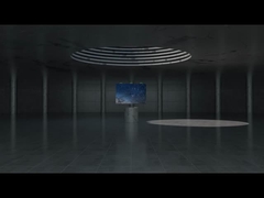 500 mm*500 mm*68 mm Dispositivos de gabinete de aluminio para módulo de pantalla led de 250 mm*250 mm