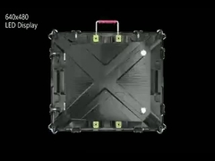 Estructura del gabinete de pantalla LED de 640*480mm, frontal 10S