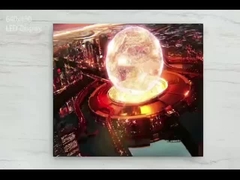 Display LED de 640*480 mm Estructura del gabinete de pantalla trasero 10S