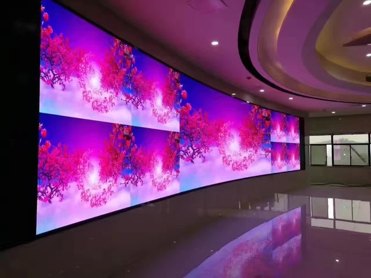 De la pantalla portátil de la sala de conferencias MBI5124 opinión video de alquiler 65536deg de la pared los 50m LED