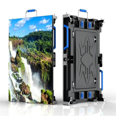 La prenda impermeable al aire libre IP65 de la pantalla LED de alquiler P3.91 llevó la pared video