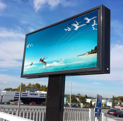 ODM P3.076 Paredes de vídeo LED al aire libre LED Panfletos fijos ISO14001 1R1G1B Publicidad