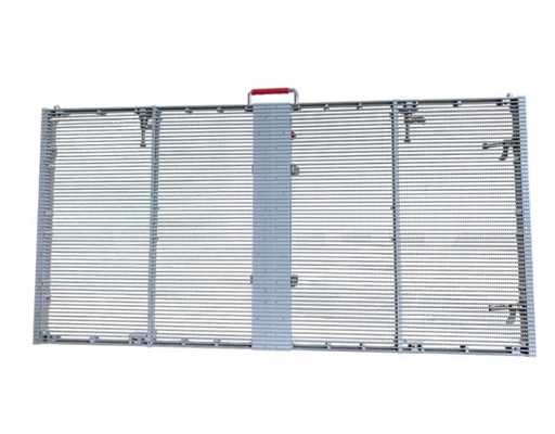 220W/ M2 de exhibición transparente 5000nits 7.8m m del LED Mesh Screen Outdoor Glass Window