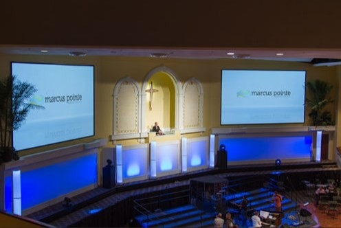 Frecuencia de actualización 3840Hz LED del módulo interior de la pantalla de HD P3 1R1G1B alta para la iglesia