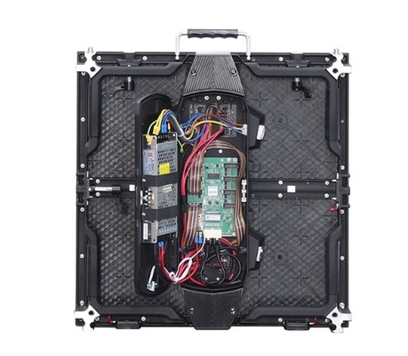 Pantalla plana al aire libre interior de alquiler de la pantalla LED P3.91 HD LED del gabinete de aluminio