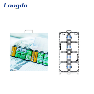A presión el gabinete de pared de aluminio de la aleación LED del gabinete de pantalla LED de la fundición 250m m x 250m m
