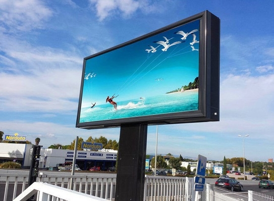 P6 exhibición video llevada al aire libre a todo color de la publicidad comercial de la pantalla del panel de la muestra de las paredes LED