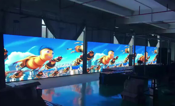 Pantalla a todo color interior de alquiler de la pantalla LED P3.91 de la etapa de HD