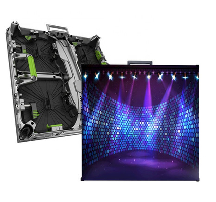 A presión el voltaje de alquiler del poder 5V de la pantalla de aluminio del gabinete P3.91 LED de la fundición