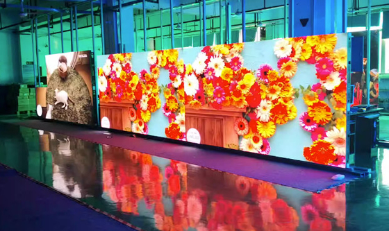pared video de la exhibición de alquiler de 3.91m m LED para los acontecimientos al aire libre interiores