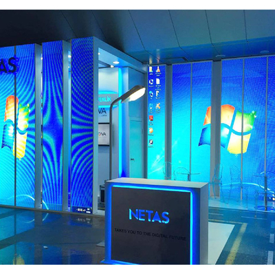 Ángulo de visión amplio de pared de video transparente personalizable