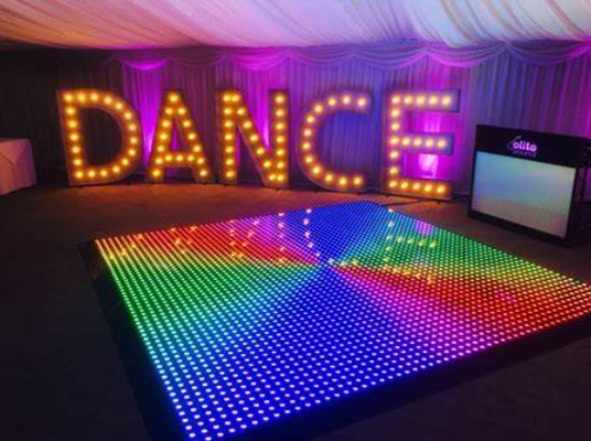 Control remoto de pantalla LED interactiva para interiores y exteriores / control DMX