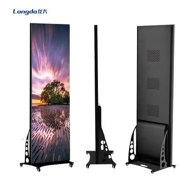 Reproductor de video con póster de pantalla LED interior a todo color HD P1.25 P1.538 P1.86 P2 P2.5 P3