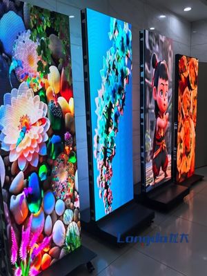Reproductor de video con póster de pantalla LED interior a todo color HD P1.25 P1.538 P1.86 P2 P2.5 P3