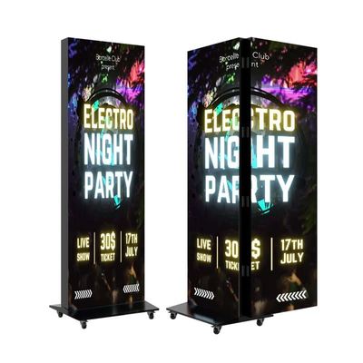 Ahorro de energía, alto brillo de dos lados LED Poster Display Colorido Multifunccional Pared de vídeo de publicidad