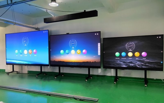 Pantalla LED todo en uno de 108 pulgadas 4K Ultra delgada e interactiva para conferencias Smart TV