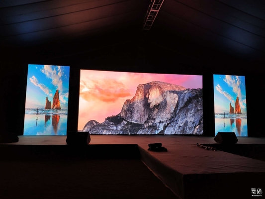 Pared video de SMD del gabinete de alquiler a todo color de la pantalla LED 500X500m m