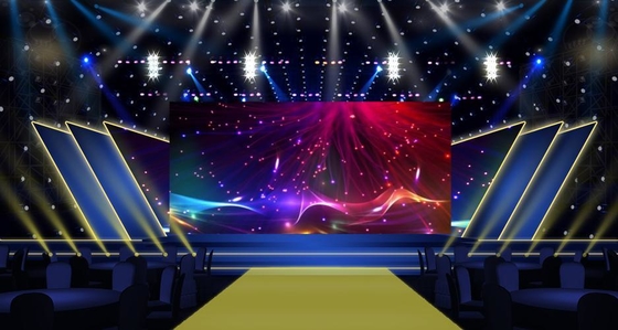 El fondo de etapa de la cartelera llevó el alquiler 50 los x 50cm P2.6mm IP40 de la pantalla de visualización