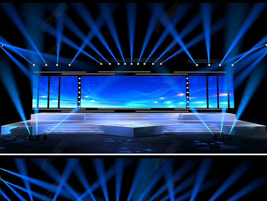 El fondo de etapa de la cartelera llevó el alquiler 50 los x 50cm P2.6mm IP40 de la pantalla de visualización