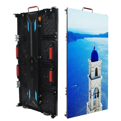 Acontecimientos grandes llevados de alquiler al aire libre del alquiler de la pantalla de la exhibición AC220V 50Hz 5000nits de P4.81mm