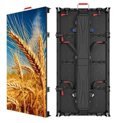 Acontecimientos grandes llevados de alquiler al aire libre del alquiler de la pantalla de la exhibición AC220V 50Hz 5000nits de P4.81mm