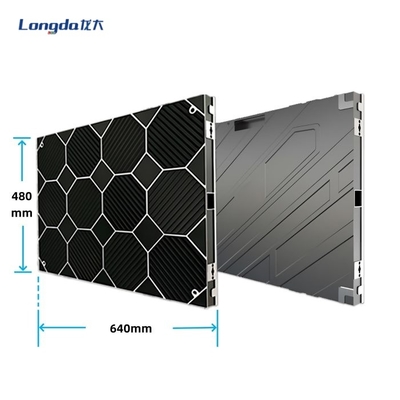 32 * 16cm animación pequeña pantalla LED de píxeles ODM 640 * 480mm gabinete