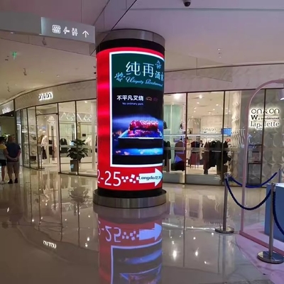 P1.86 Display Cabinet con LED suave 2800 ~ 3840 HZ Módulo flexible