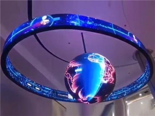 P1.86 Display Cabinet con LED suave 2800 ~ 3840 HZ Módulo flexible