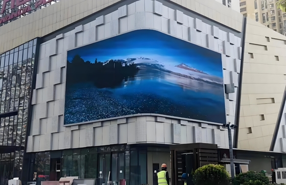 Pantalla LED publicitaria de video a color Full HD para exteriores Longda P8, 3840HZ, pantalla LED profesional