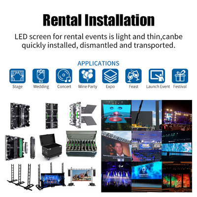 32 * 16cm animación pequeña pantalla LED de píxeles ODM 640 * 480mm gabinete