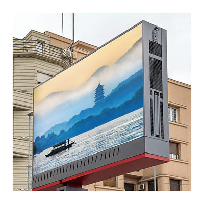 Tasa de actualización alta 1920Hz Pantalla LED exterior Instalación fija Escala gris de 14 bits