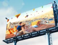 P10 Digital Billboard 960*960mm gabinete de hierro para exhibición comercial