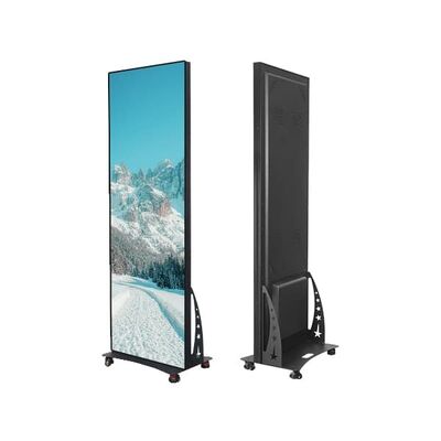 Pantalla de carteles LED 3840hz tasa de actualización Novastar Player Instalación fácil para la tienda