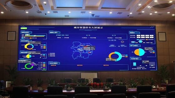 Gabinete LED ultradelgado de 22,5 mm de grosor, ligero, de alta resolución para sala de reuniones