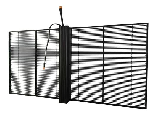 Ángulo de visión amplio de la pantalla LED para interiores/exteriores de alta transparencia