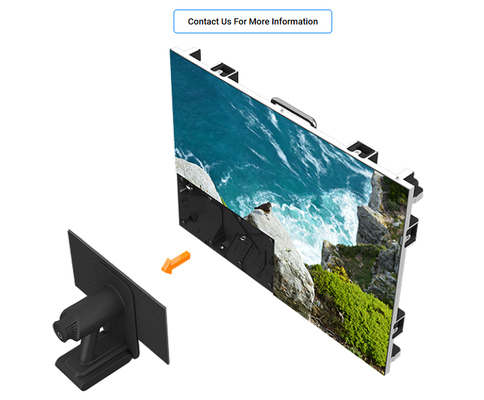 Pantalla LED de paso pequeño con relación 16:9, pantalla de píxeles para interiores P0.93 P1.25 P1.56 P1.875 ODM