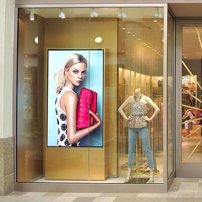 la alta transparencia de 5.6m m llevó la exploración 63775dots/M2 de la exhibición 11 de la ventana de la tienda
