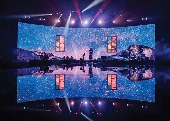 Alquiler de pantalla LED de fondo de escenario Longda, gabinete de aluminio fundido a presión