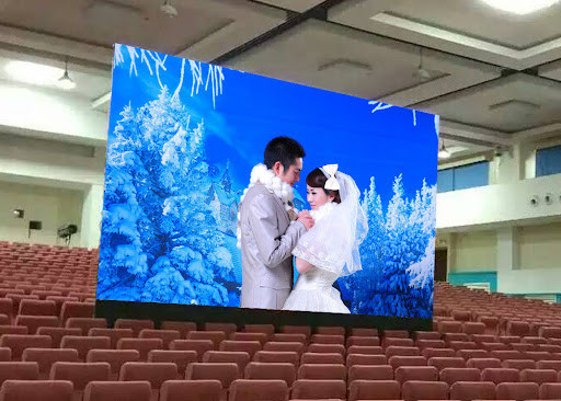 la etapa de 4500cd AC90V llevó distancia de visión de la boda los 80m del contexto de la pantalla