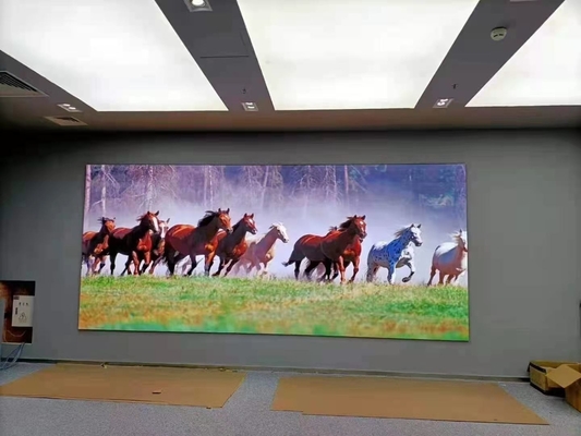 la pared 1920hz P4 de la señalización de 860cd Digitaces llevó la publicidad video de la pared 320 *160mm