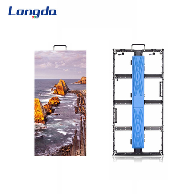 180W/ La pantalla de la pantalla LED 1R1G1B LED del alquiler del alto brillo del M2 a presión fundición Alu