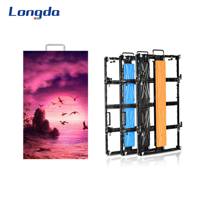Pantalla LED de alquiler SMD 2020 500x1000m m IP65 de la pantalla comercial del concierto