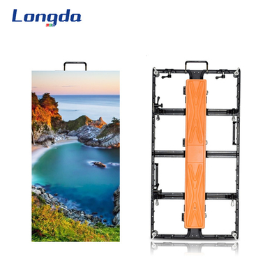 Acontecimientos grandes llevados de alquiler al aire libre del alquiler de la pantalla de la exhibición AC220V 50Hz 5000nits de P4.81mm