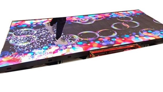 P6.25 Dance Floor interactivo llevó la exhibición 720Hz antiusura para la tienda al por menor