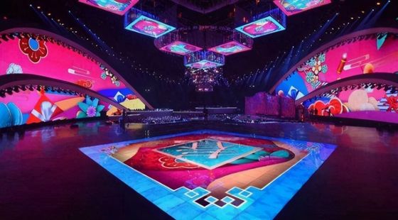 Definición de alquiler llevada portátil de Dance Floor ROHS del disco P6.25 alta