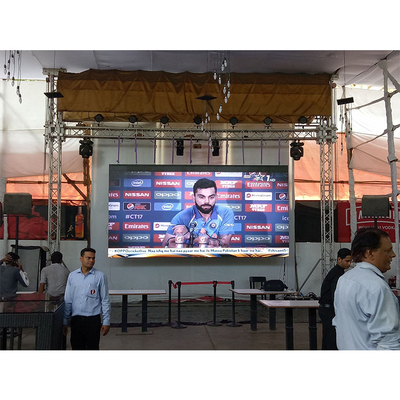 180W/ La pantalla de la pantalla LED 1R1G1B LED del alquiler del alto brillo del M2 a presión fundición Alu